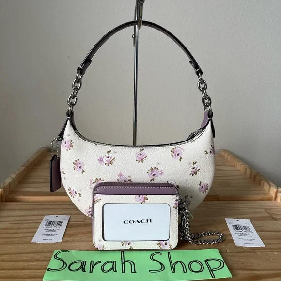 ✅Coach Mini Payton Hobo Set